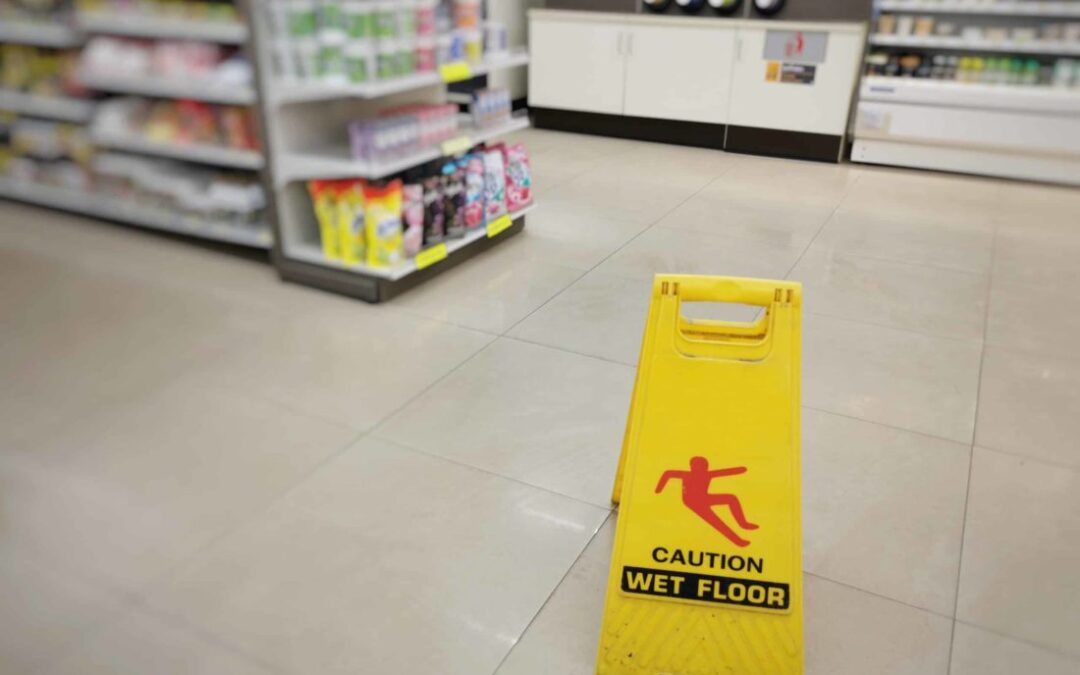 slip and fall at a store