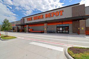 injured in a home depot in california
