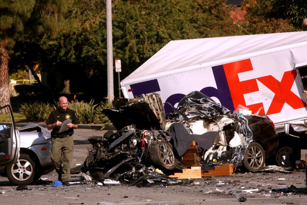Injured In A FedEx Truck Accident In California